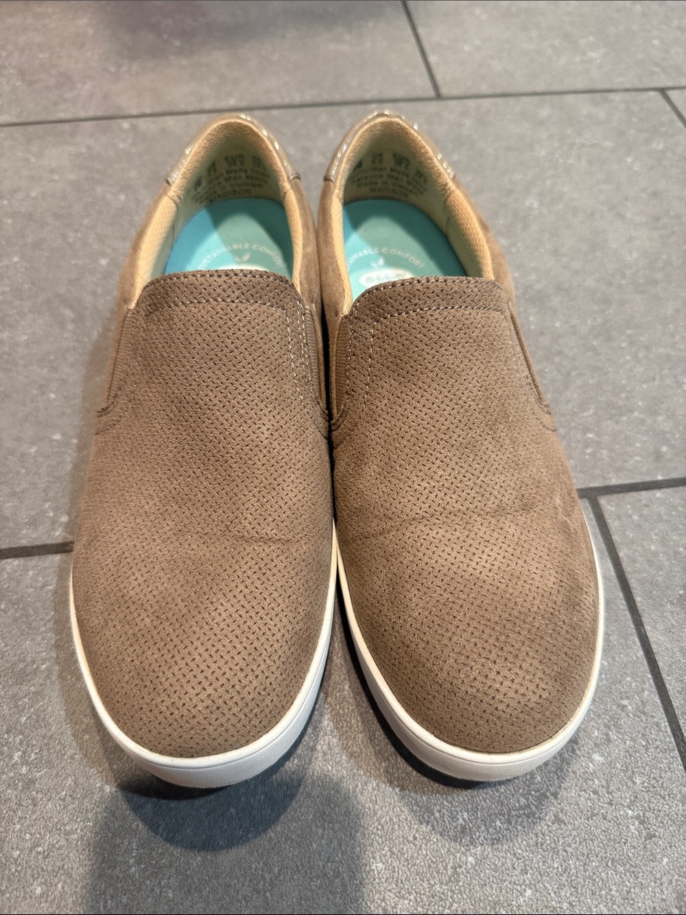 Dr. Scholl's Madison Slip-On Sneakers Medium Width - Wood Brown